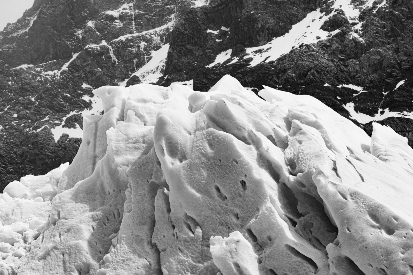 Glacier front