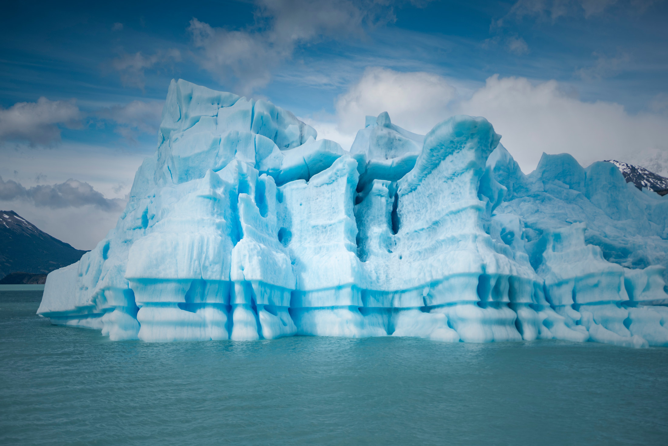 Iceberg, detail