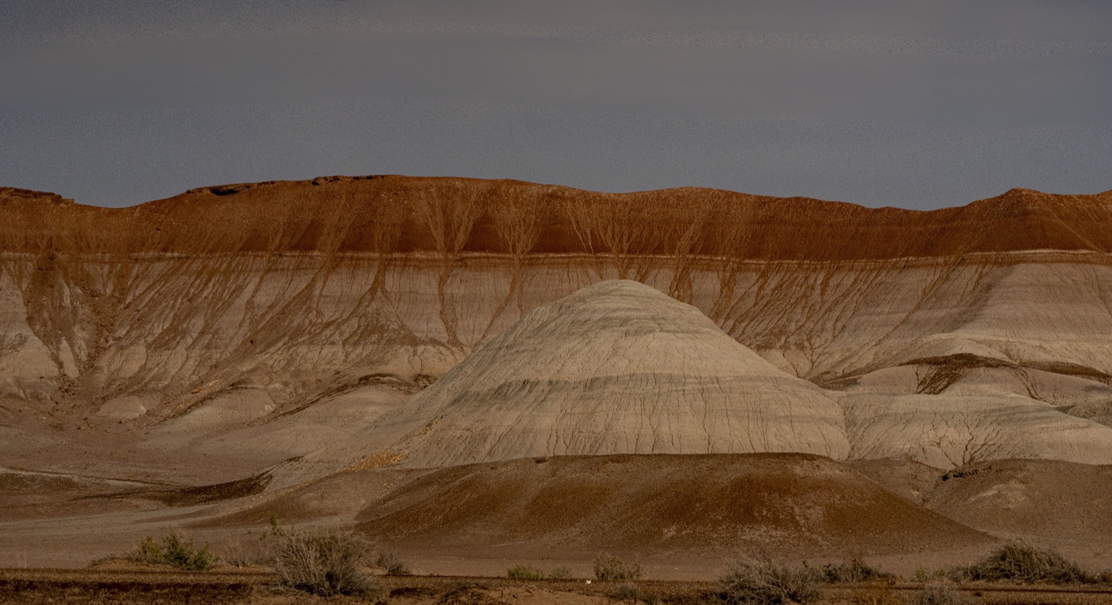 Painted badlands